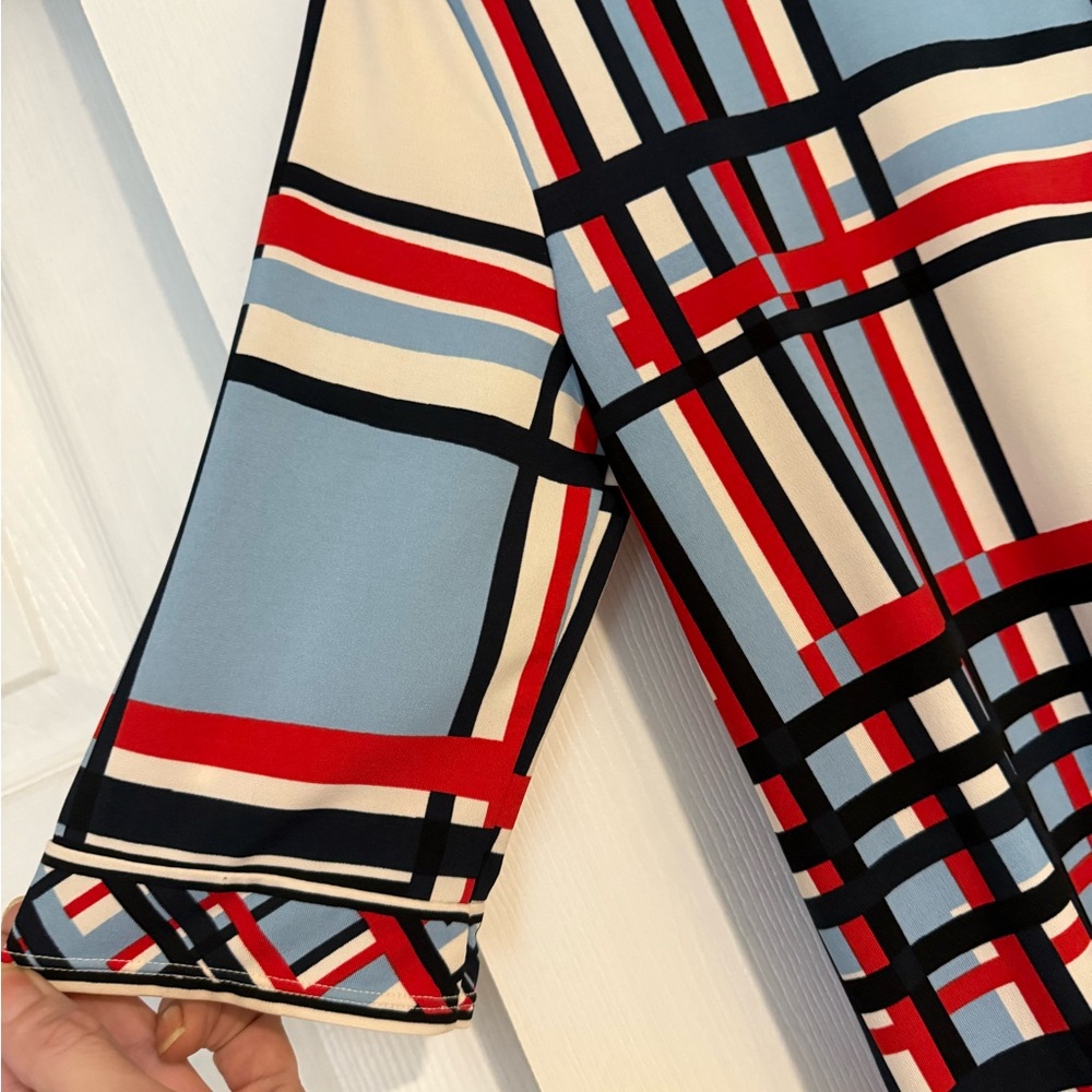 BCBGMaxAzria Geometric Pattern Dress - Picture 4 of 9